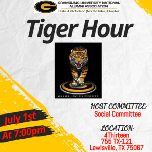 Tiger Hour Flyer - 070122